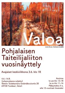 Valoa Pohjalainen Taiteilijaliitto